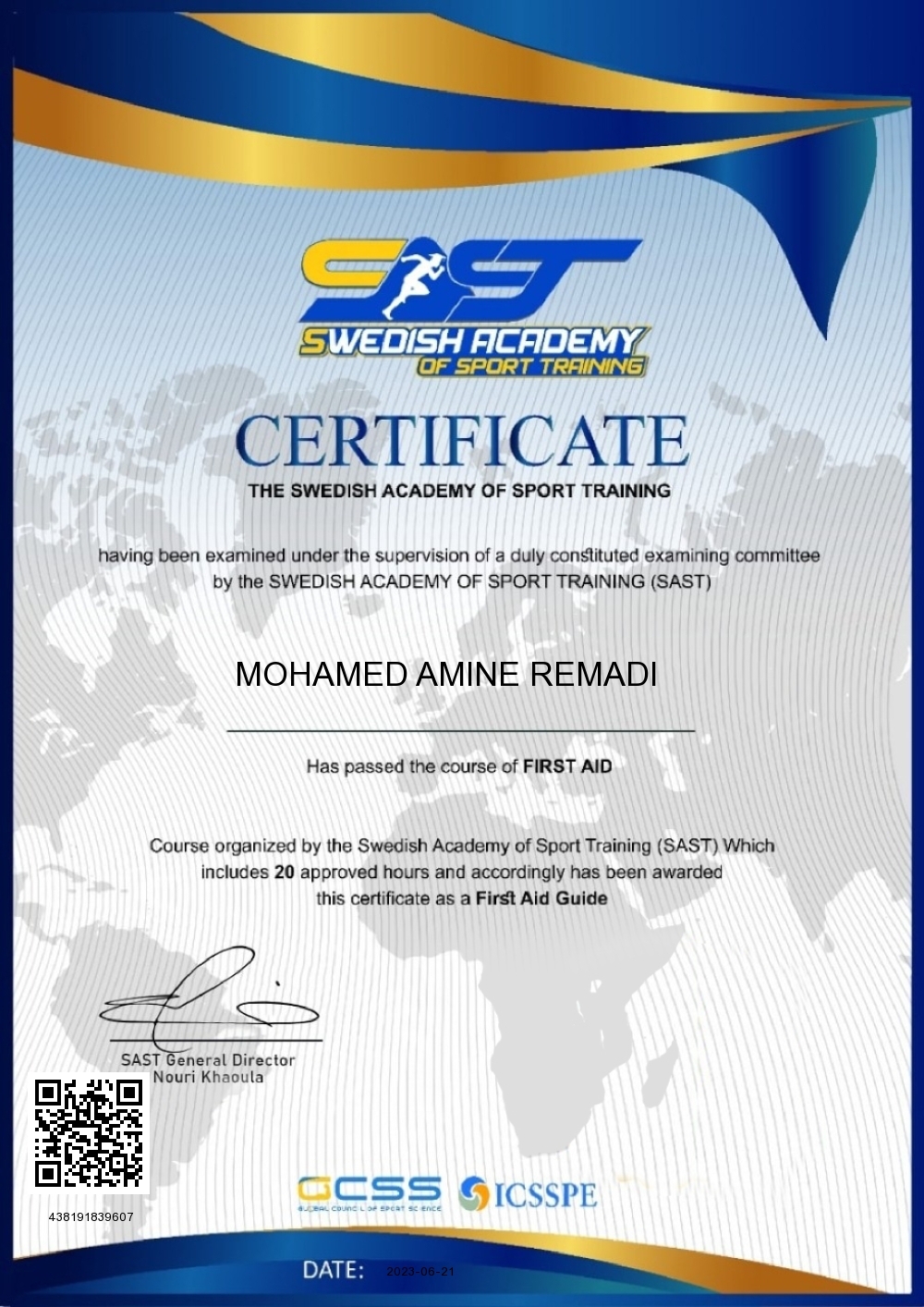 Mohamed amine Remadi
